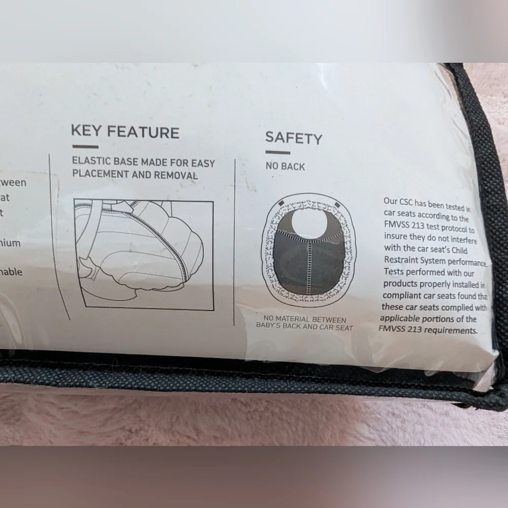 7 A.M. Enfant Cocoon Faux Fur Car Seat Cover
